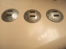 Pieces Of Stamped Silver From Vintage Belt