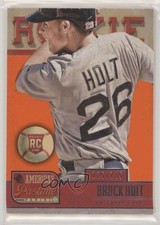 2013 Panini America's Pastime Rookies 125/125 Brock Holt #188 e6q