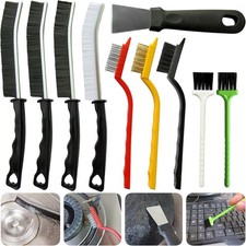 10Pcs Crevice Cleaning Tools, Household Cleaning Brush  Hard Bristle Brushes fo