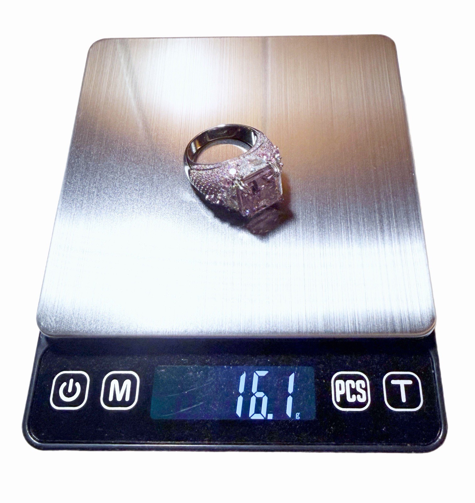 HUGE 2.2 lbs Untested Unsearched Jewelry Lot S925 Rings ‘14k’ Mark Chain & More!