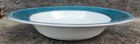 2 Dansk Gridworks Green Soup Bowl Portugal White w/ Green Trim . 90s Era — photo 4