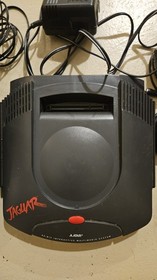 NOT TESTED *AS IS* Atari Jaguar Console & CD Attachment Controllers etc.