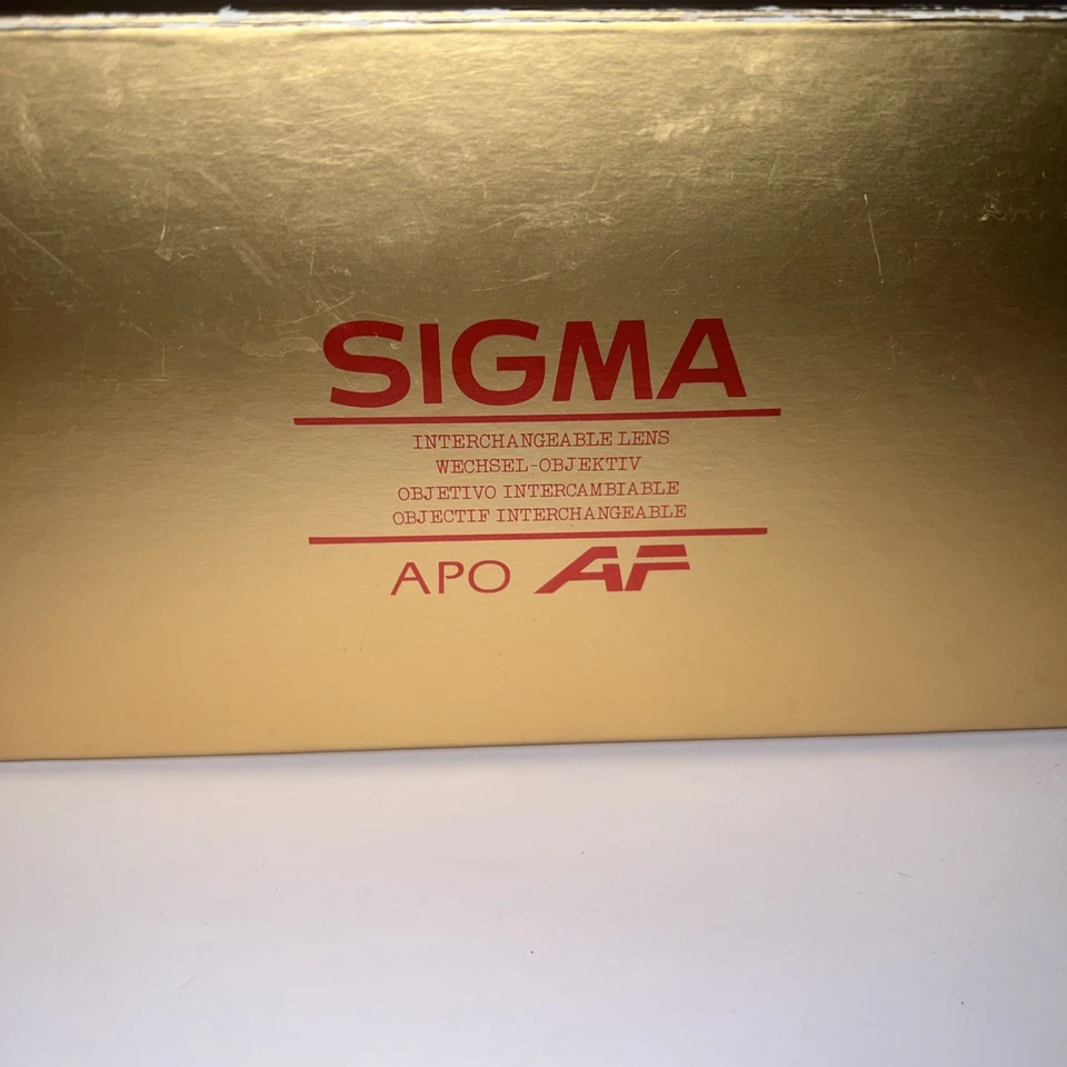 Lente teleobjetivo Sigma 400MM APO f/5,6 para Canon AF para piezas Foto 3 de 4