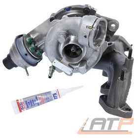 ABGAS-TURBO-LADER + KRÜMMER FÜR AUDI A3 8P 2.0 TDI BJ AB 06
