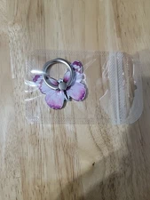 360° Rotating Butterfly Phone Ring Stand Holder Metal Finger Kickstand Knob Loop