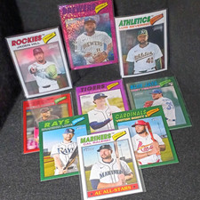 Topps Heritage MLB Trading Card Lot Jackson Chourio Jaden Hill Luis Severino