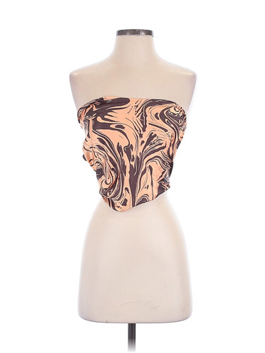 Unbranded Women Orange Tube Top 2