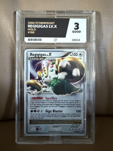 Regigigas LV.X graded ACE 3 for sale on eBay