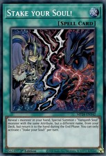 Yugioh Stake Your Soul! 1st Edition Prismatic Secret Rare MP24-EN142 NM