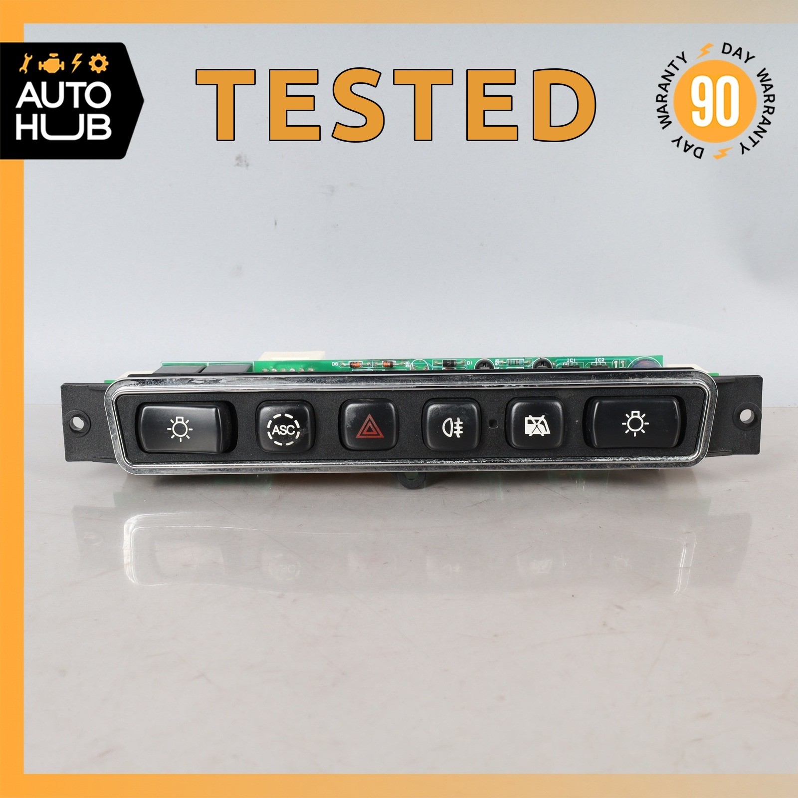 Bentley Arnage 1999-2002 Center console switch panel