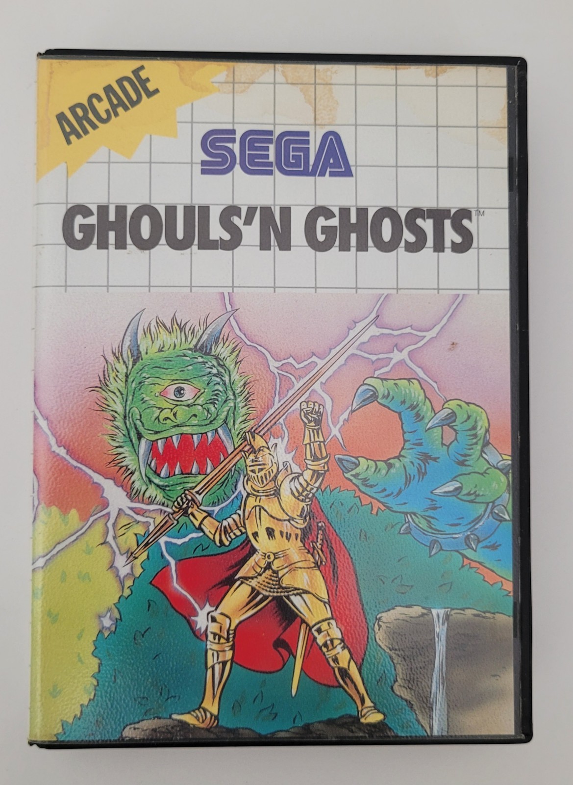Jeu SEGA SMS Master System - Ghouls'n Ghosts - Complet