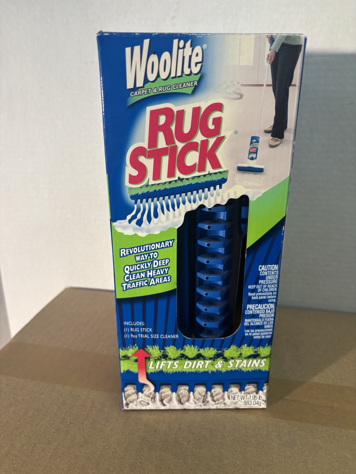 Bissell Woolite Rug Stick Carpet Floor Foam High Traffic Deep Cleaner Brush Kit