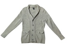 Preowned- H M Button Front Skagen Wool Blend Cardigan Mens Size M
