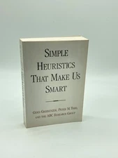 Simple Heuristics That Make Us Smart