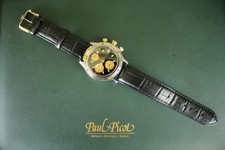 PAUL PICOT U-BOOT CHRONOGRAPH PANDA DIVER CROCO 2 TONI S/S & GOLD WATCH BOX SET
