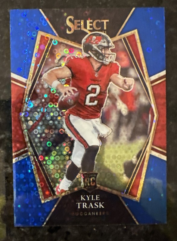 KYLE TRASK 2021 SELECT ROOKIE BLUE DISCO PRIZM /25 #163 BUCS