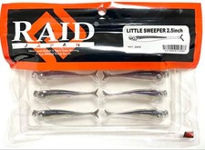 RAID JAPAN Little Sweepr 2.5" Lure 8pcs Zako Color Fishing Bait Unused
