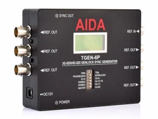 Aida TGEN-6P 3G-SDI/HD-SDI Tri-Level Genlock Sync Generator
