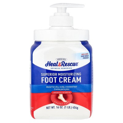 Heal & Rescue , Superior Moisturizing Foot Cream, Fragrance Free, 16 oz (454 g)