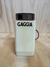 Vintage Gaggia Coffee Bean Grinder Coffee Shop Italian Working Rare Espresso