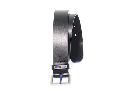 Belt BIKKEMBERGS 1822 in black leather - Men's Accessories