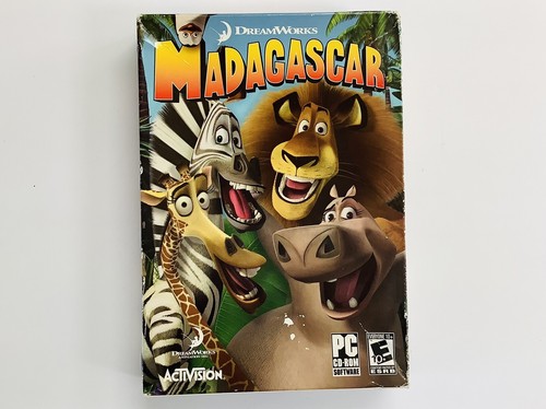 "BRAND NEW" DreamWorks Madagascar (PC CD-ROM) FACTORY SEALED FREE SHIPPING