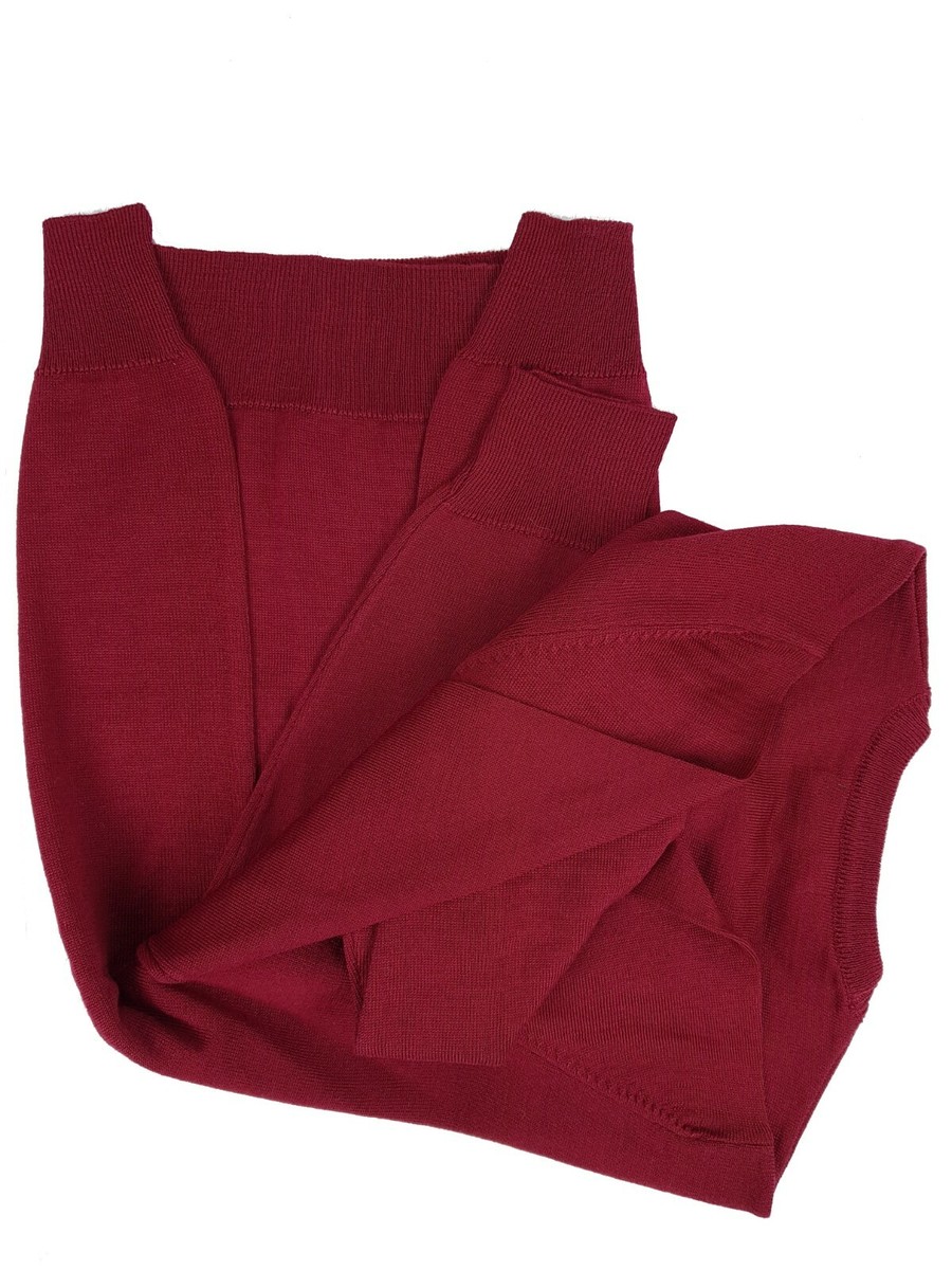 Maglioncino Paricollo Uomo In Cashmere - Papini Cashmere