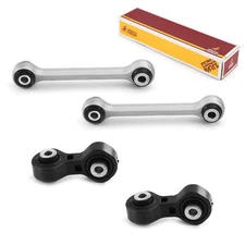 Sway Bar Link Front and Rear 4 PCS Kit K700618, K750361 Fits Audi