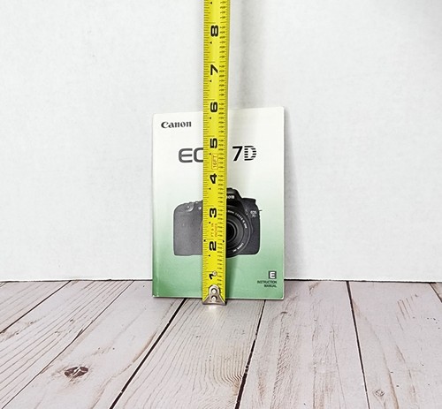 Canon EOS 7D Camera Instruction Manual Only - Picture 6 of 6