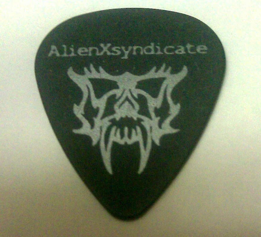 Selección de guitarra AlienXsyndicate 1 ALIEN SKULL .88mm púas púas genial coleccionista Foto 3 de 4