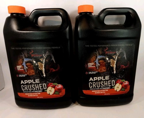 🦌 Wildgame Innovations Apple Crush Juiced Deer Attractant 2 Gallon (Lot of 2)