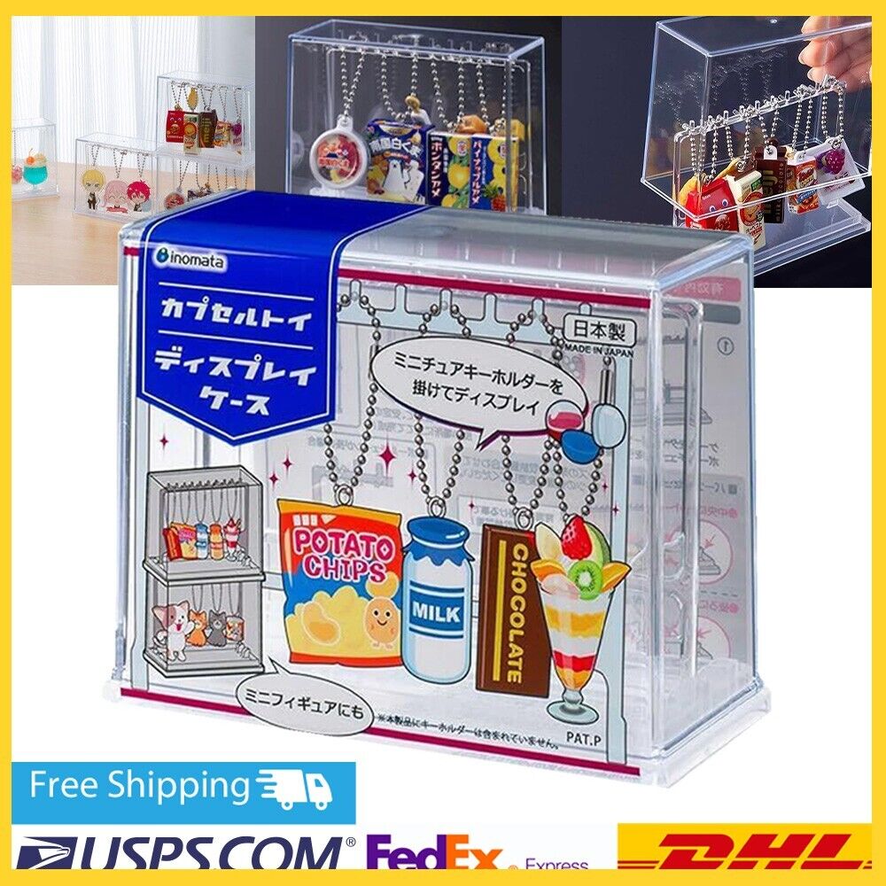capsule toy key chain display case for gacha gasha made in capsule toy key chain display case for gacha gasha made in