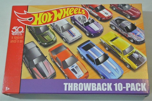 hot wheels throwback 10 pack