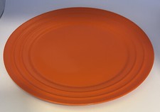 NWT - RACHAEL RAY - New with Tags - Double Ridge Orange Plate 11"