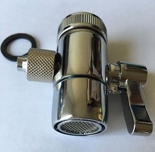 Malida Diverter valve for counter top Water Filters Faucet Adapter 3/8" outlet