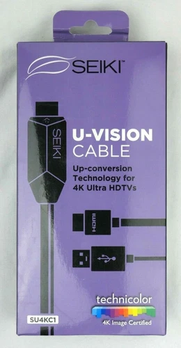 HDMI Seiki SU4KC1 U-Vision Up Converting 4K UHD VR PlayStation Virtual Reality
