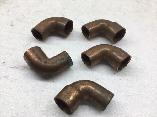 1/2"  street Elbo 90 (BAG OF 5)- COPPER PIPE FITTING sweat x5 