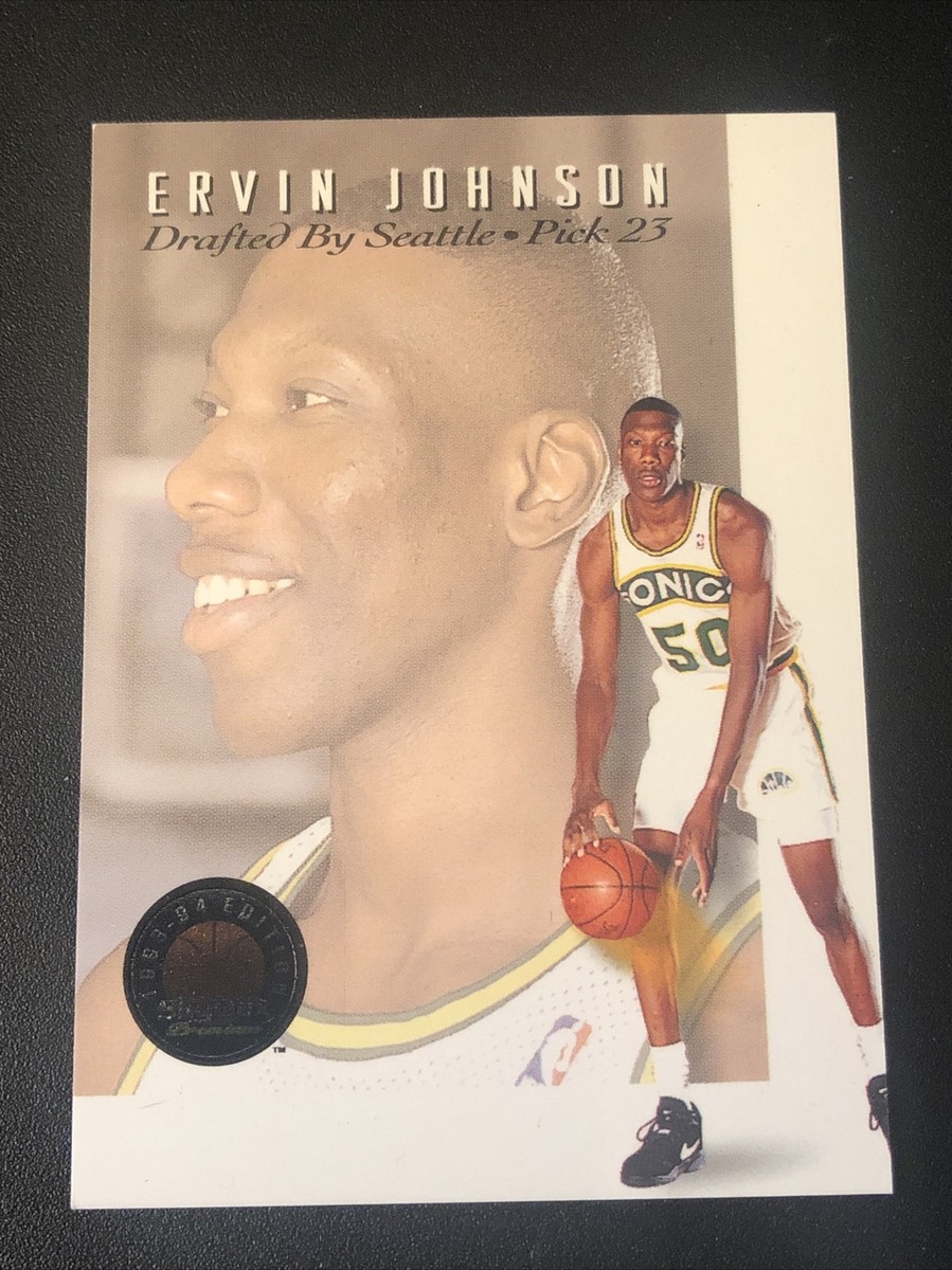 1993-94 Skybox Draft Pick Ervin Johnson Rookie #DP23 | eBay