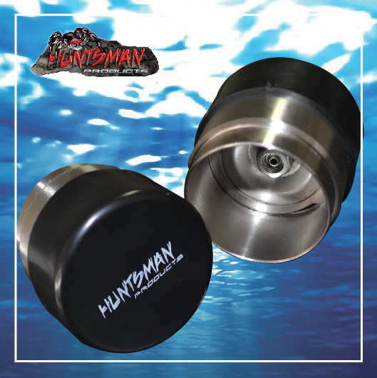 PAIR ALL STAINLESS STEEL 45mm TRAILER BEARING PROTECTORS. BUDDIES. boat