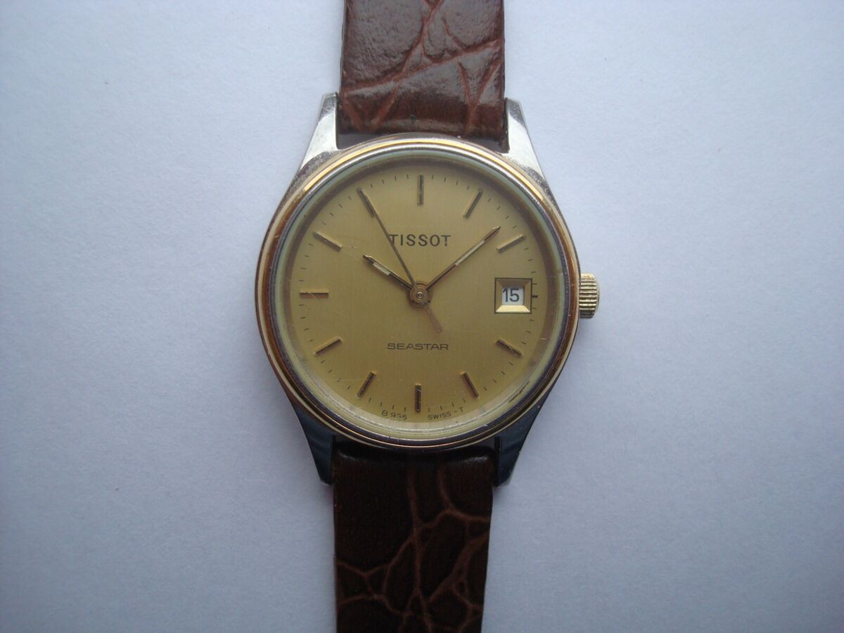 Tissot Seastar Lady's Quartz Watch Mineral Crystal 7 Jewels Tissot Seastar Lady's Quartz Watch Mineral Crystal 7 Jewels