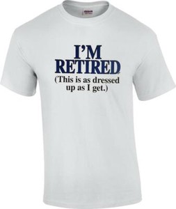 retirement tee shirts