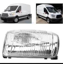 FOR FORD TRANSIT 150, 250, 350, 350HD WING MIRROR INDICATOR LENS LEFT  2015-2023