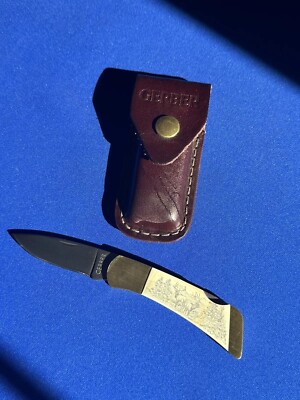 Gerber Lock Back Folder~ Scrim Shaw