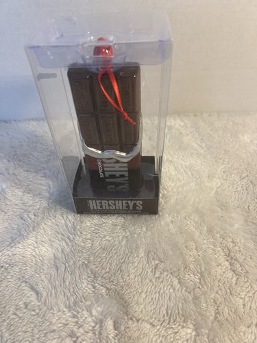 Hershey's Chocolate Bar Christmas Ornament New In Box - Picture 2 of 2