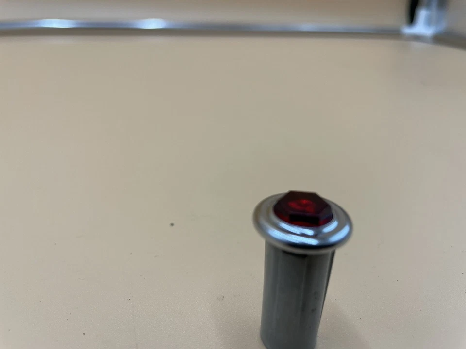 PRISMA LUZ ADVERTENCIA JOYA ROJA BSA TRIUMPH 38189 A50 A65 A65L T120 NORTON 750 Foto 2 de 2