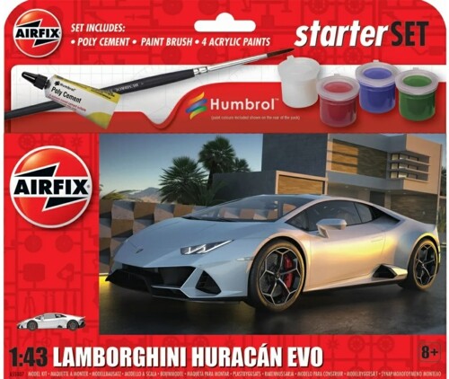 Airfix STARTER SET - LAMBORGHINI HURACAN Model Toy - Image 7