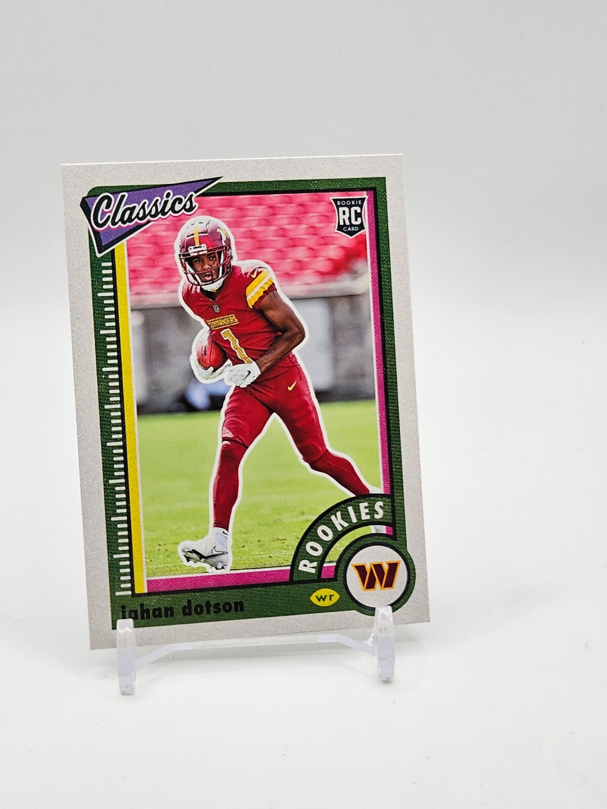 Jahan Dotson ROOKIE CARD 2022 Panini Classics #164 Washington Commanders (RC)