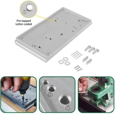 9282 Accessory Base Plate for A Wide Variety of RCBS Presses & Tools 3 (Grey) 