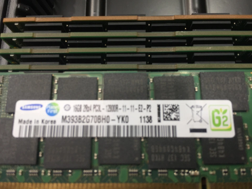 M393B2G70BH0-YK0 SAMSUNG 16GB PC3-12800 DDR3-1600MHz ECC Registered CL11 240-Pin - Image 2 of 4