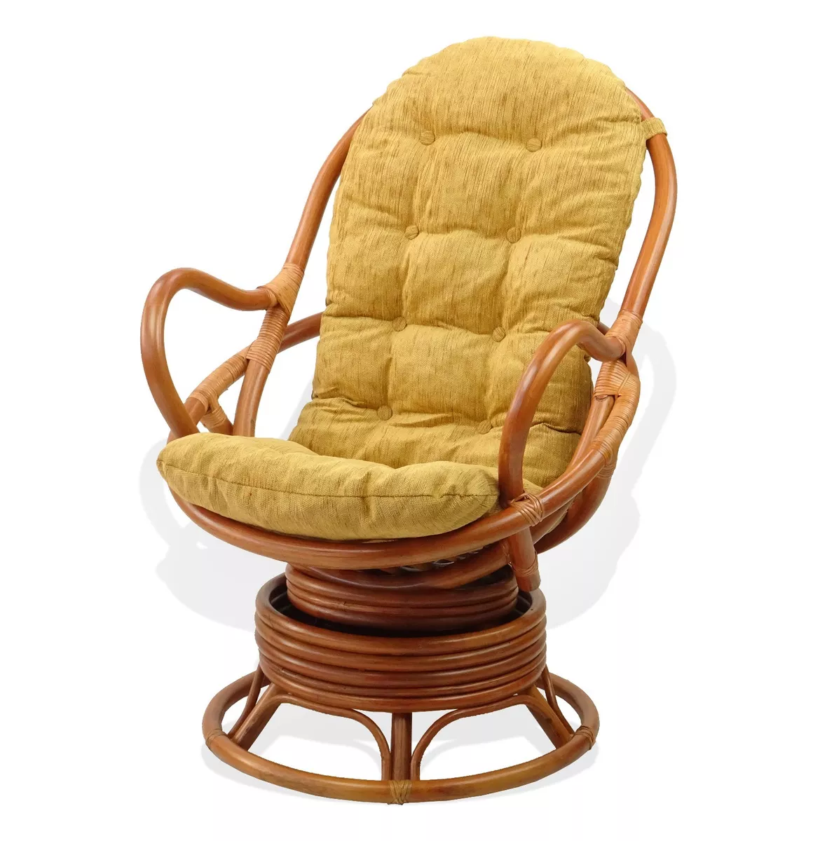 Java swivel outlet rocking chair